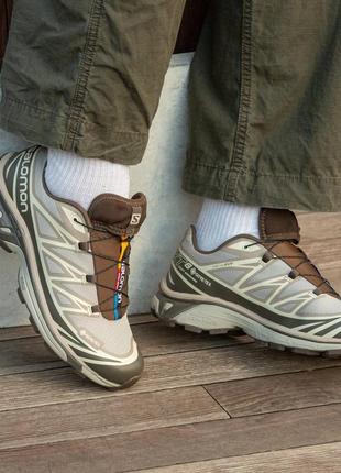 Кроссовки в стиле salomon xt-6