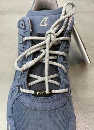 Кросівки жіночі трекінгові lowa innox evo gtx lo ws, 37,5 р, колір блакитний (light grey), легкі черевики трекінгові6 фото
