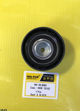Направляющий ролик ремня грм opel vectra b / astra g / f 1.6-1.8 16v