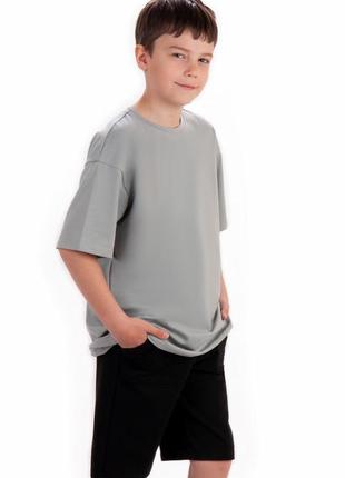 1585-41чор черные шорты для мальчика, подростковые тм авекс1 фото