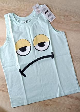 Хлопковая маечка cool clab 122/128 см