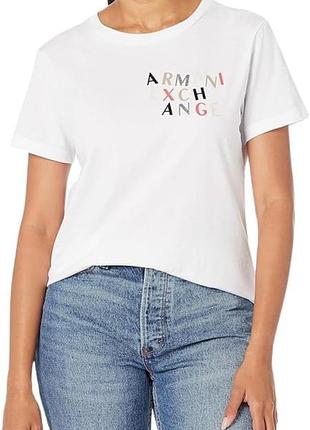 Женская футболка armani exchange