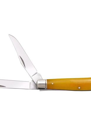 Ніж cold steel mini trapper yellow bone