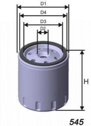 Фильтр масляный dacia:dokker,duster / lodgy,sandero,solenza / nissan:almera,micra,note,primera (z691)