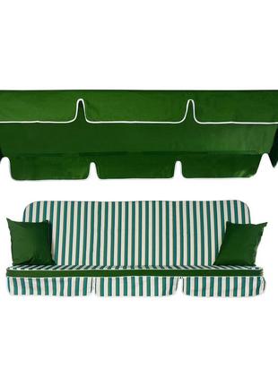 Комплект подушок для гойдалки ost-fran king 170x106x6 см, тканина 9493/23003