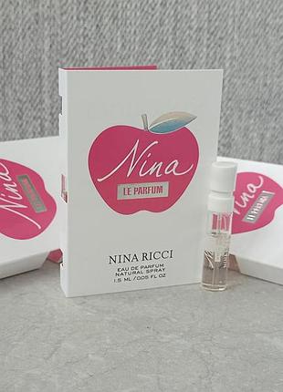 Nina ricci nina le parfum пробник для жінок (оригінал)