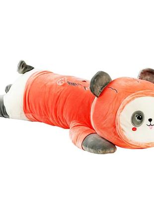 Мягкая игрушка панда m 14694 длина 94 см розовый , лучшая цена