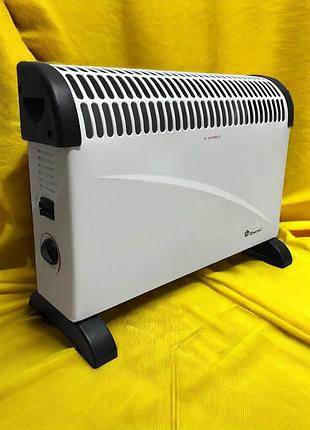 Мощный электрический конвектор для дома domotec ms-5904 2000 вт, конвертор cz-855 для дачи