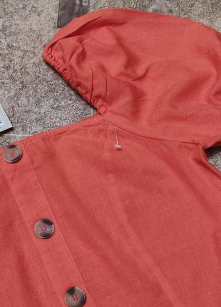 Новая натуральная короткая блузка корсет 50-528 фото