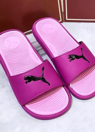 Женские шлепанцы puma