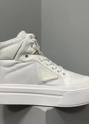 Re-nylon brushed high ‘white’ not lux 36