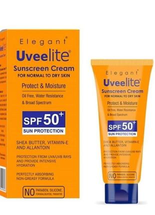 Крем сонцезахисний уф-лайт uveelite spf 50+, 60 мл