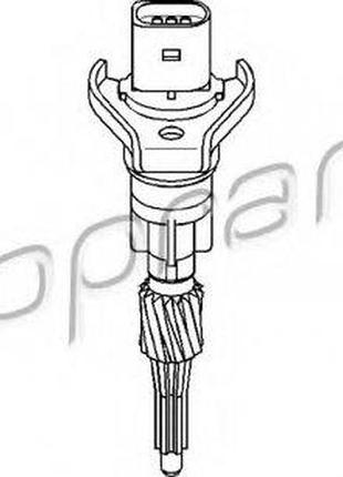Датчик скорости audi:a3 /seat:cordoba ,ibiza ,leon ,toledo /skoda:octavia /volkswagen:bora ,golf