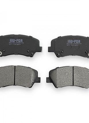 Гальмівні колодки передні hyundai solaris 10 - / kia rio 10 -