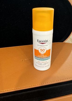 Eucerin гель крем для обличчя spf 50