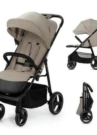 Прогулочная коляска kiderkraft trig 3 beige