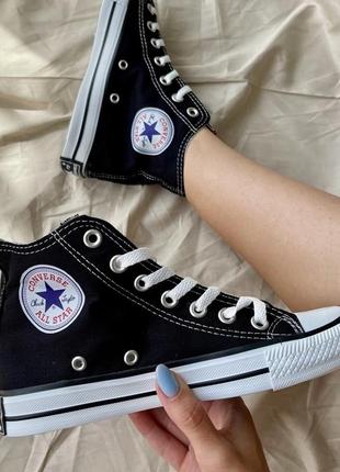 Chuck taylor all star hi ‘black’ 37 брак