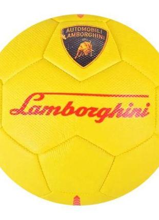Мяч футбольный №5 "lamborghini", желтый