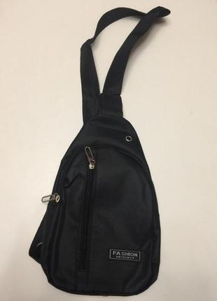 Рюкзак, сумка однолямочна синий, черный.8 фото