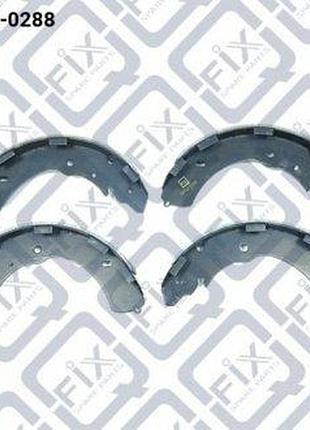 Тормозные колодки mitsubishi:l200 (q0920288 q-fix)