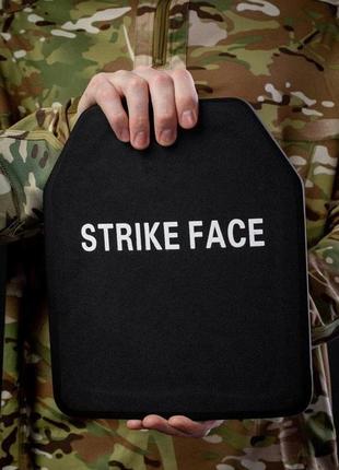 Легкие бронепластины из керамики strike face: сертифицированные, пара 2 шт, 6 класс дсту, для бронеплиты керам