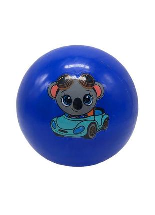 Мяч детский животные bambi rb2111 6 диаметр 15 см синий , лучшая цена