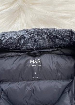 Жіноча куртка-пуховик від m&s розмір xs куртка курточка пуховик5 фото