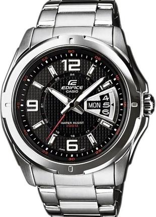 Часы casio ef-129d-1avef edifice. серебристый