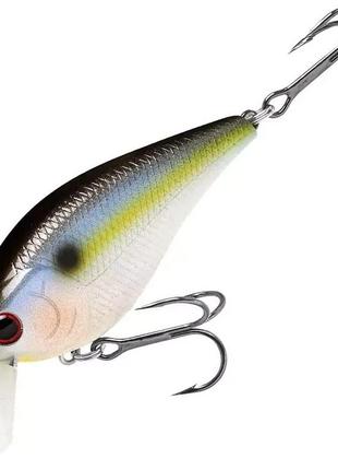 Воблер lucky craft kj flat 1.5 64f 64mm 10.0g #pearl threadfin shad