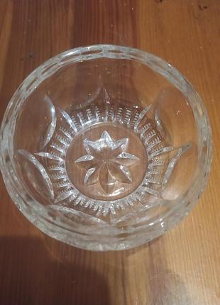 Солянка хрусталь, винтаж, времён ссср.