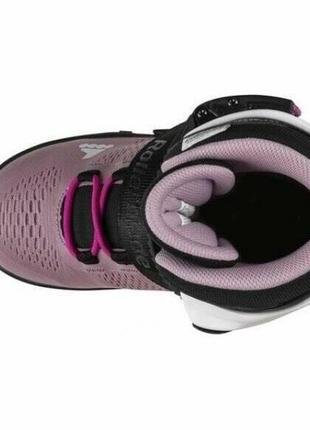 Ролики дитячі rollerblade microblade g light pink 2022 рожево-білий, 36.5-40.56 фото