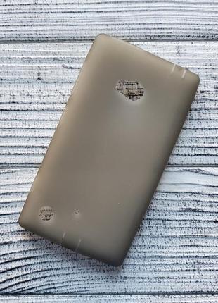 Чехол nokia lumia 720 накладка для телефона серый