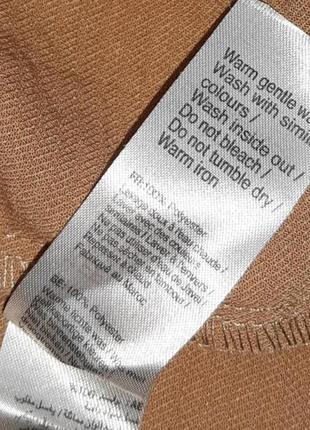 Красивая блуза песочного цвета на пуговицах new look, размер 42 - 447 фото
