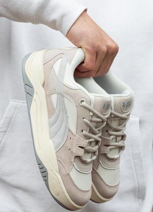 Кроссовки trainers puma oslo pro attempt 373517 01 safari puma white