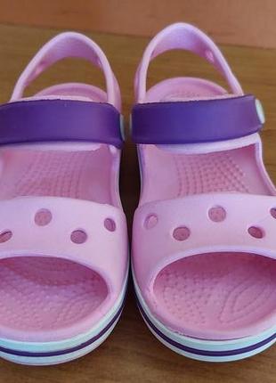 Дитячі фірмові босоніжки crocs