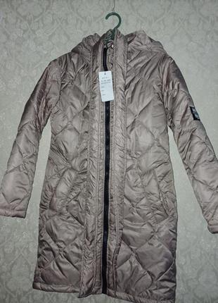 Пальто стьогане жіноче