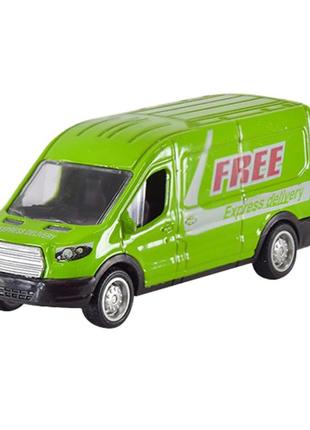Машина детская грузовик автопром ap7426 масштаб 1:64 зеленый pokuponline