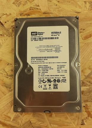 Жорсткий диск western digital 250 gb (wd2500aajs) б/в