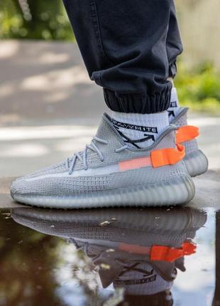 Чоловічі текстильні кросівки adidas yeezy boost 350 адідас ізі буст 350