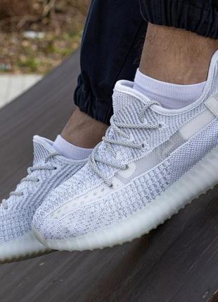 Чоловічі текстильні кросівки adidas yeezy boost 350 адідас ізі буст 350