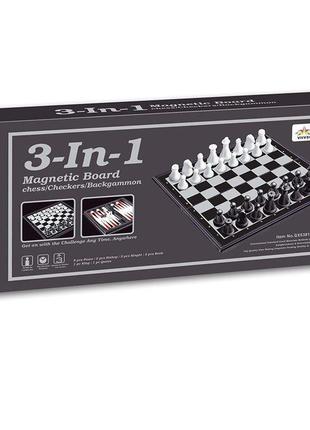 Шахи магнітні 3 в 1 qx53810 поле 15 х 15, найкраща ціна