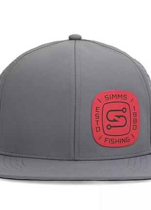 Кепка simms flatbill cap slate