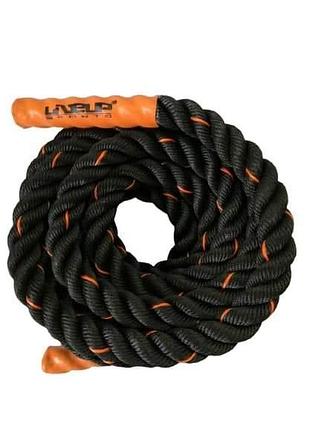 Канат liveup battle rope (ls3676-9)