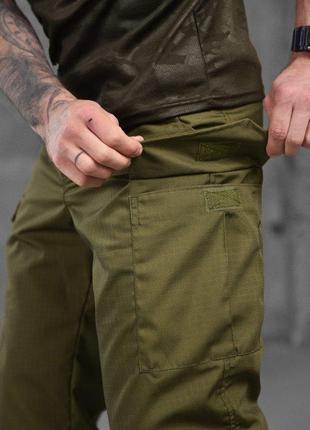 Тактические шорты мужские армейские, военные шорты удлиненные олива7 фото