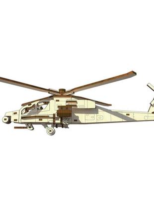 Деревянный конструктор вертолет opz-006 119 деталей pokuponline4 фото