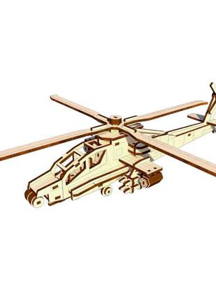 Деревянный конструктор вертолет opz-006 119 деталей pokuponline2 фото