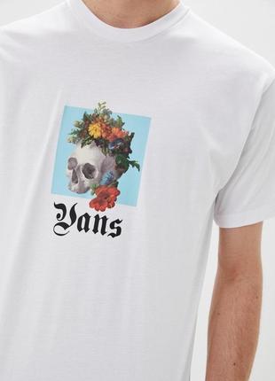 Оригінальна чоловіча футболка vans death blooms ss pomip c s