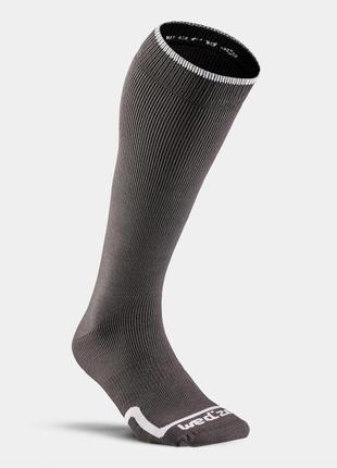 Лыжные носки термоноски wedze robust 50 размер 43-46 серые