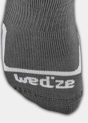 Лыжные носки термоноски wedze robust 50 размер 43-46 серые