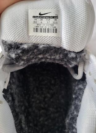 Зимові кросівки nike react vision homme noire et blanche8 фото